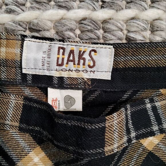 DAKS London Vintage Wool Maxi Skirt Size S (2-4) - Picture 9 of 10